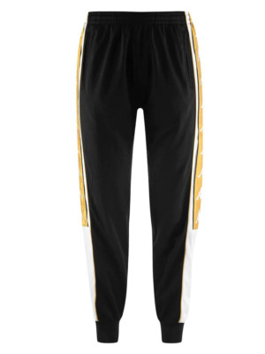 Herrenhose Kappa schwarz & weiß Alen 222 Banda 10