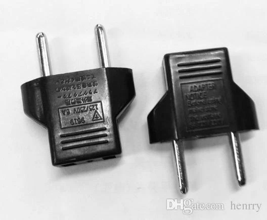 Adaptateur Secteur Prise Americaine US USA vers France Europe EU Eur FR voyage - Photo 3/3