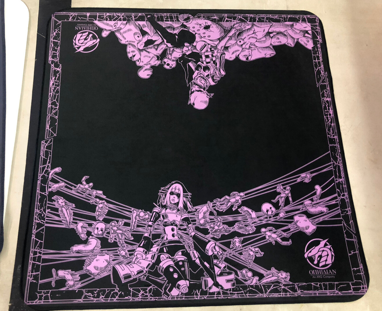 Yugioh Shaddoll Construct Black/Purple Cloth Playmat Stich Border eBay