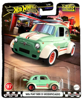 Hot Wheels 60S Fiat 500 D Modificado 97 Boulevard 2024 1:64 Modellauto Spielzeug