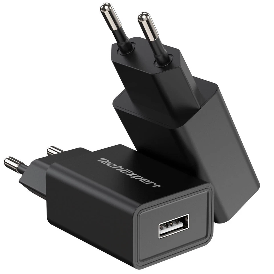 Chargeur secteur USB 5V 2A universel garanti 3 ans marque française TechExpert - Immagine 2 di 3