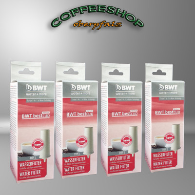 4 Stück BWT bestcup PREMIUM TYP L Tankkartusche Wasserfilter Filterkartusche 