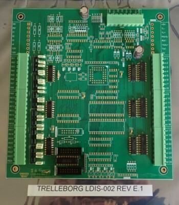 TRELLEBORG LDIS-002 REV E.1 CPU MODULE NEW