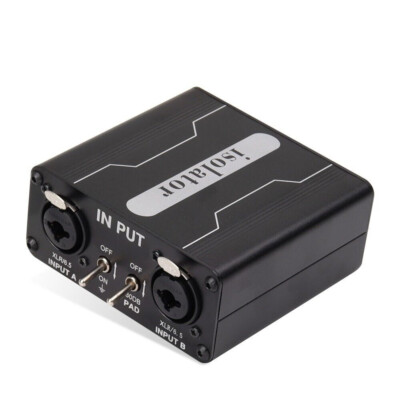 Audio Isolator Current Noise Cancellation Mixer Mic Common Loop Filtering GX200