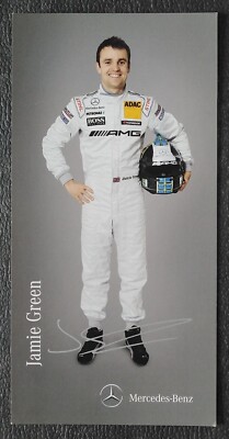 B134 Jamie Green DTM 2011 Autogrammkarte Autograph AK Druck