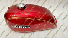 Honda CB 500 CB500T 500 Twin 1975-1976 Modello Acciaio Verniciato Rosso Serbatoio Benzina