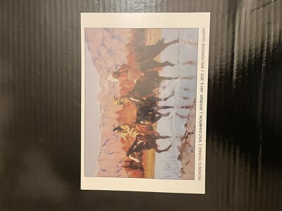 Richard D Thomas autographed print-oil Paintings, Artwork, Art, Collectibles