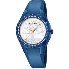 Calypso by Festina Women's Quartz Rubber Watch K5721/C