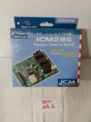 ICM Controls ICM286 Furnace Control Board Replacement for Goodman PCBBF112S, ...