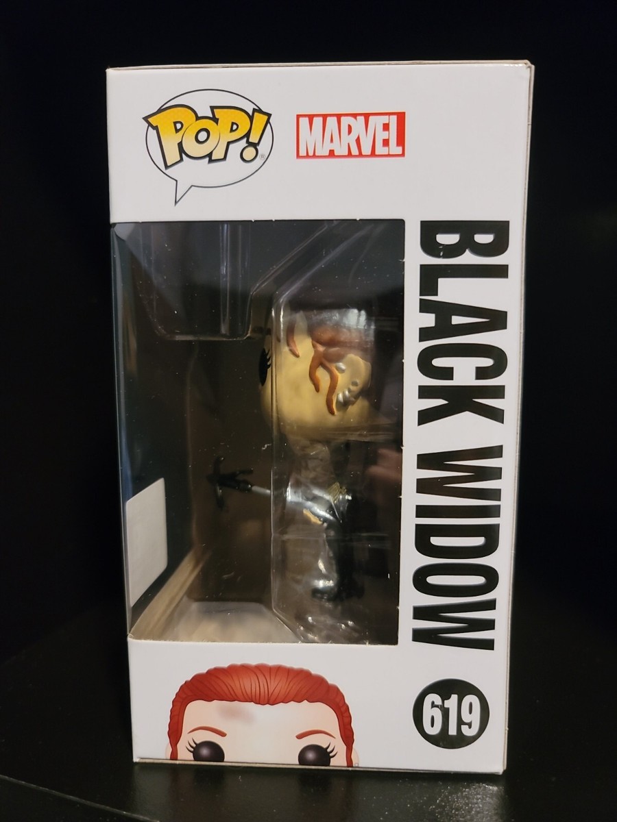 Funko Pop! Marvel- Black Widow Collector Corps Exclusive #619