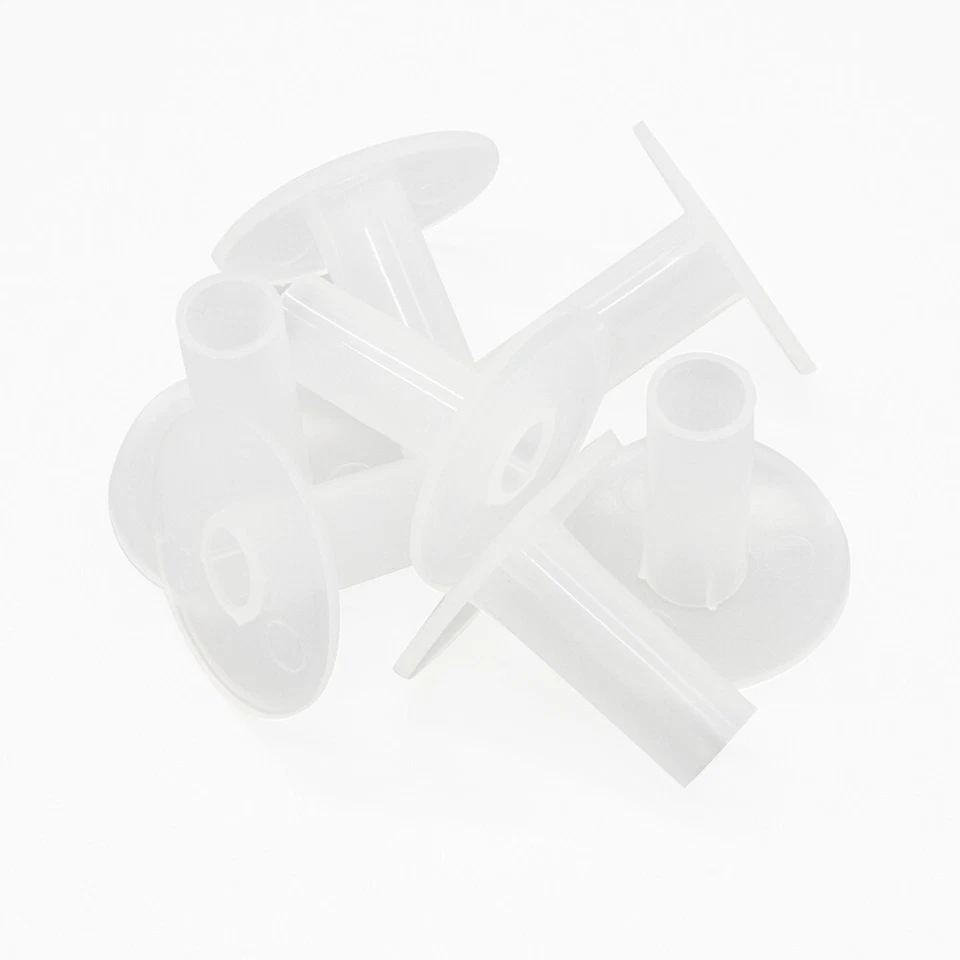 Buje de alimentación única Steren RG6 transparente - 100 piezas Foto 3 de 4