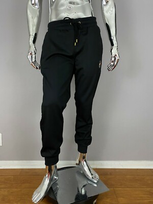 Authentic Cookies SF Clothing Black Tahoe Poly Knit Track Pants Size S