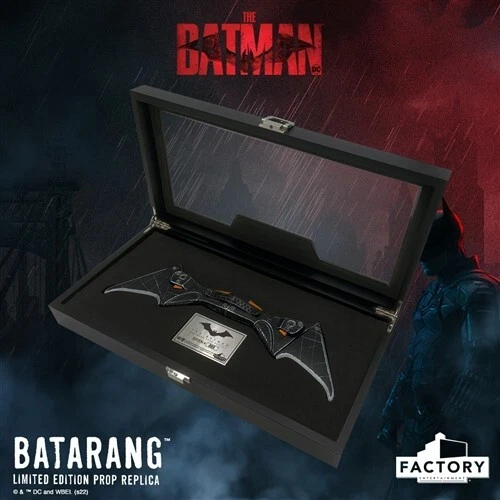 The Batman Batarang Limited Edition Prop Replica Collectible Display - Picture 1 of 6