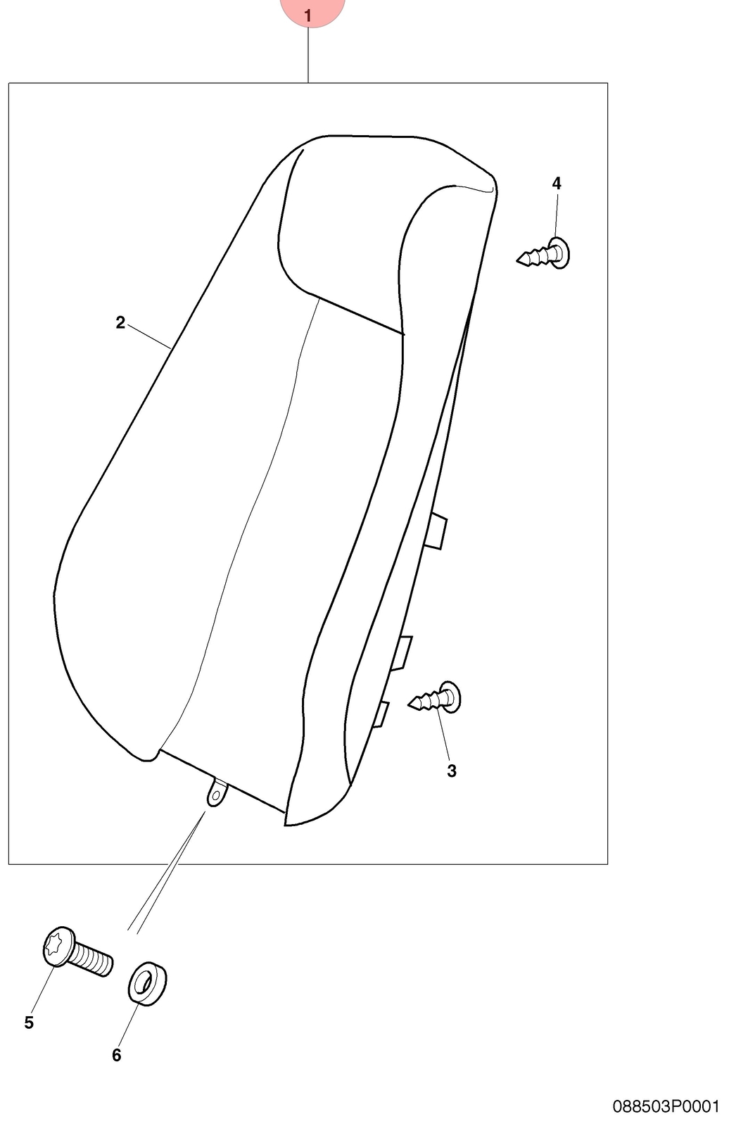 04-10 BENTLEY CONTINENTAL GT REAR RIGHT PASSENGER SIDE TOP UPPER SEAT CUSHION OE
