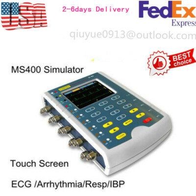 USA Stock Contec Brand MS400 Multi-parameter Patient Simulator,ECG Simulator FDA