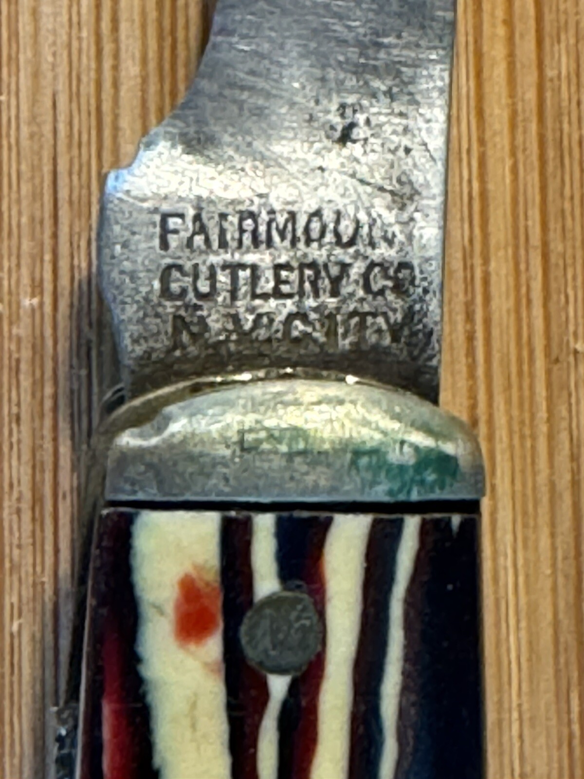 Vintage Pocket Knife Fairmount Cutlery Co. NY VTG eBay