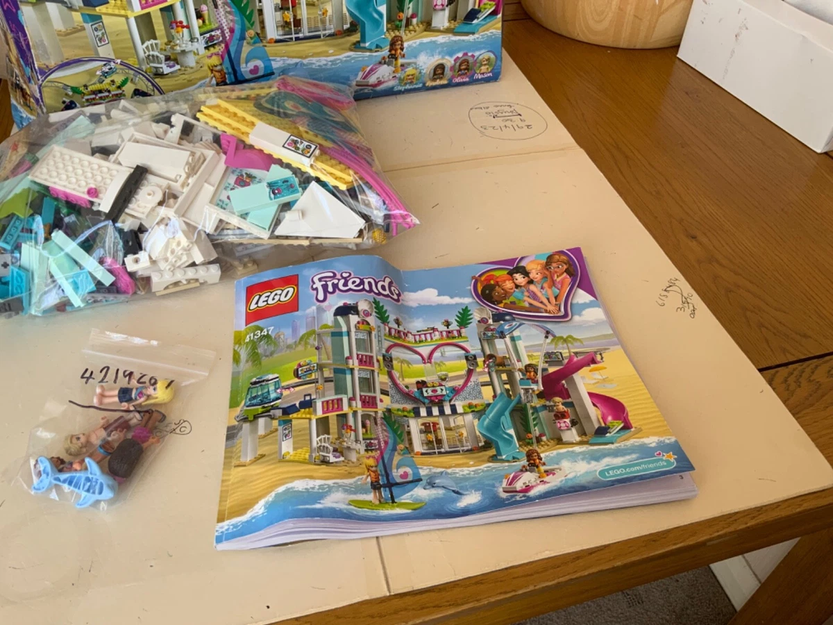 Lego Friends Heartlake City Resort 41347 instructions 100 figures