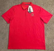 New With Tags! Men's Cutter & Buck Champions Golf Club Red Polo Shirt MCK00107