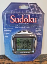 SuDoku Excalibur Touch Screen Multi Player Handheld Electronic Game Brand New