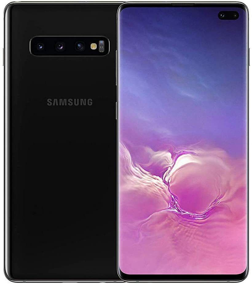 Samsung Galaxy S10+ Plus SM-G975U - 128GB - Prism Black Fully Unlocked Open Box