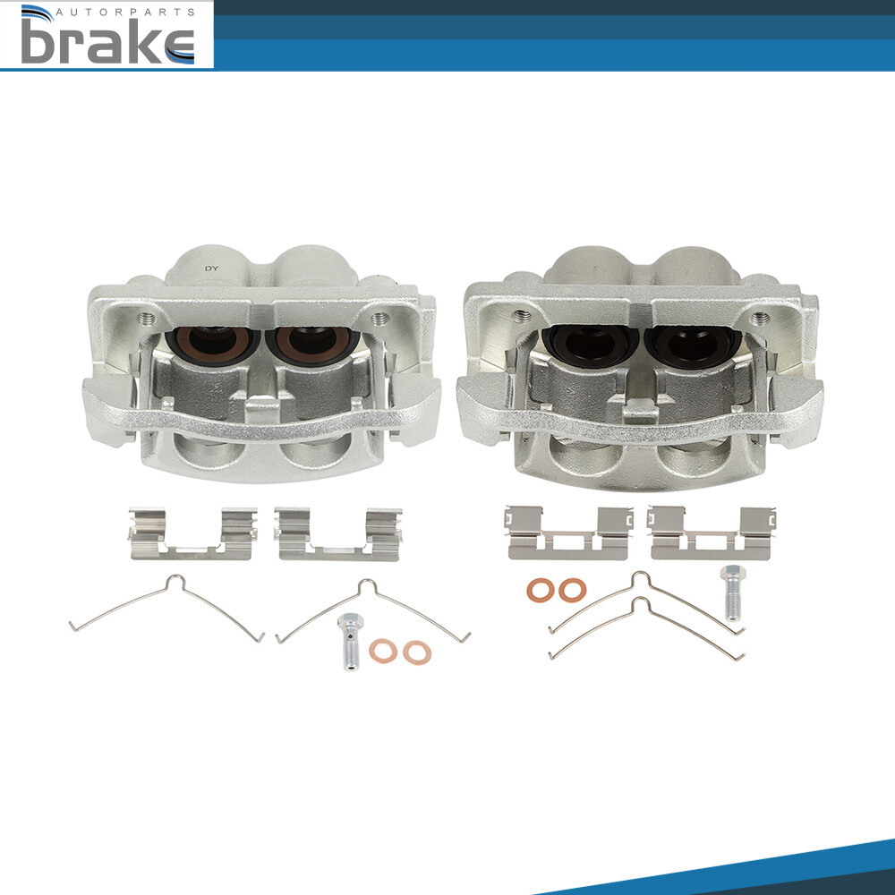 Front Brake Calipers with Bracket Pair for 04-05 Ford F-150 Pre-11/29/2004