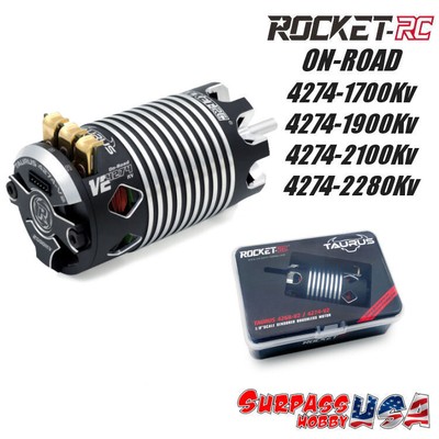 Surpass Hobby Rocket-RC 4274 1/8 Taurus V2 Sensored On-Road Motors (Lightweight)