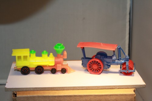 Y-11 1920 Aveling Roller & Y-13 1868 Train Matchbox Yesteryear Plastic Copies - Picture 3 of 5
