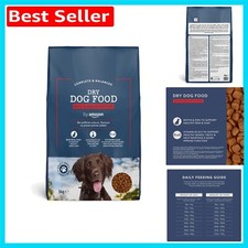 Dry Dog Food for Adult Dogs, Beef & Peas - 5kg Nutritious Pack 2.40 per kilo