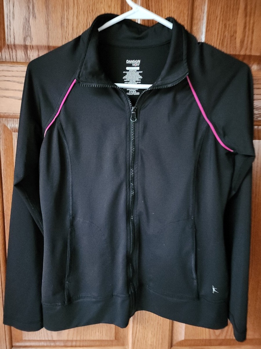 Danskin Now Womens Semi-Fitted Dri More Full Zip Jacket Danskin Now Womens Semi-Fitted Dri More Full Zip Jacket