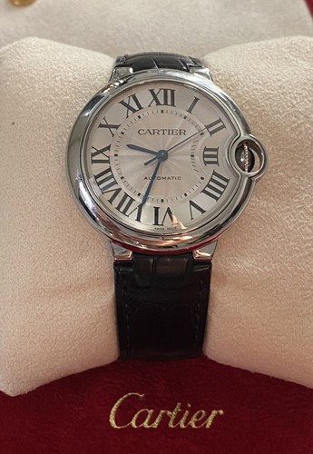 Cartier Ballon Bleu 33mm Watch Black 