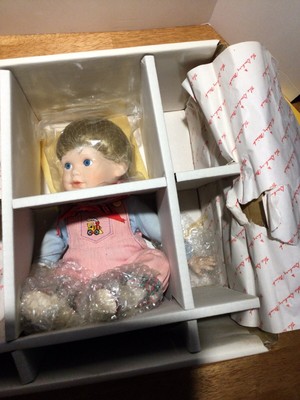 Danbury Mint Porcelain Doll “ Jimmy” By 