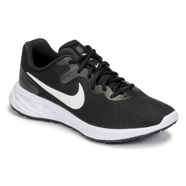 Size 10 - Nike Revolution 6 Extra Wide Black White 2021 for sale online |  eBay