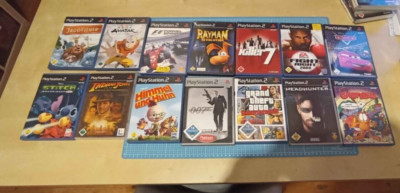 Playstation 2 Spiele Konvolut (Rayman, Disney, Indy, 007, Killer7 und noch mehr)