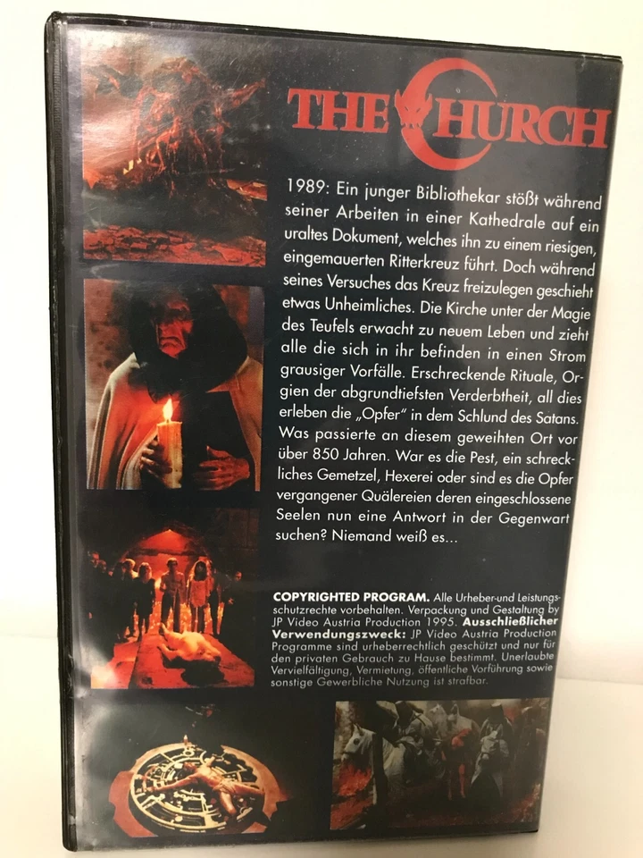 THE CHURCH - DEMONS 3 von 1989 mit Asia Argento FSK18 JPV PAL - Bild 2 von 3