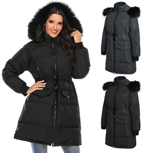 guess long padded jacket