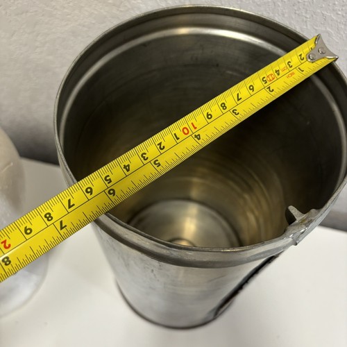 Vtg 6 Quart White Mountain Ice Cream Freezer Canister, Lid, Paddle W/Dasher - Picture 10 of 11