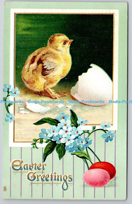 R775931 Ostergrüße Ei Hühner Tuck Serie Nr 706 PM Portland 1911