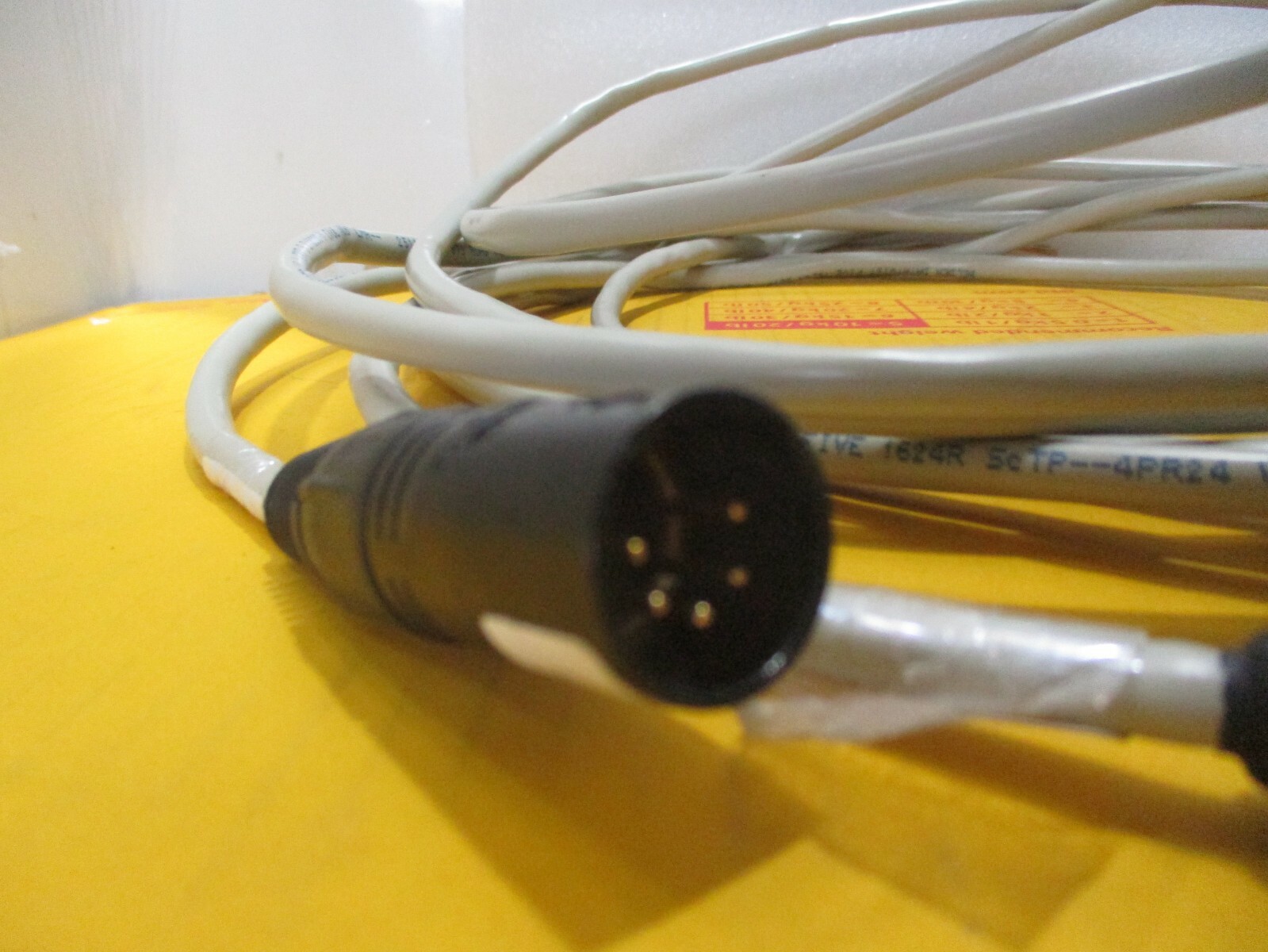 Lol of 2 Edwards D37370591 Vacuum Cable Assy XLR 5-Way 3M | eBay