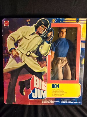 RARE vintage 1981 Mattel BIG JIM 004-Face Changer - MIB sealed 