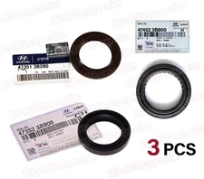 GENUINE ® Transfer Case Shaft Seal Kit = 3 Pcs for Hyundai Kia