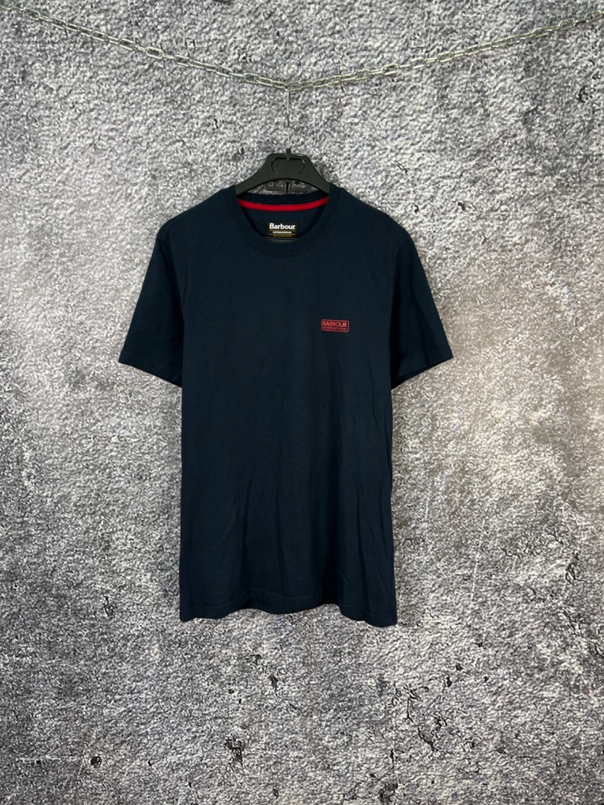 barbour t shirt mens