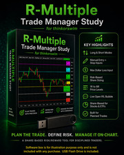 Thinkorswim Thinkscript R-Multiple Risk Reward Trade Manager Study Auto Plotting