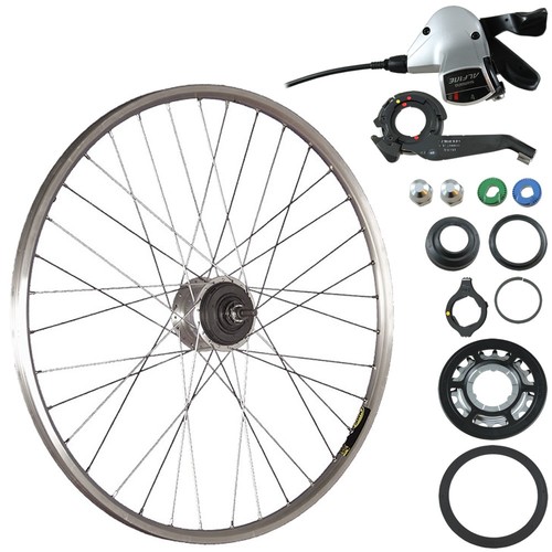 Ruota Posteriore 28" Mavic A319 + DT Swiss + Mojetto Alfine SG-S7001 11v, 32 Fori, Nero