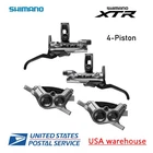 Shimano XTR BL-M9220 BR-M9220 4 Piston Hydraulic Disc Brake Set Front & Rear MTB