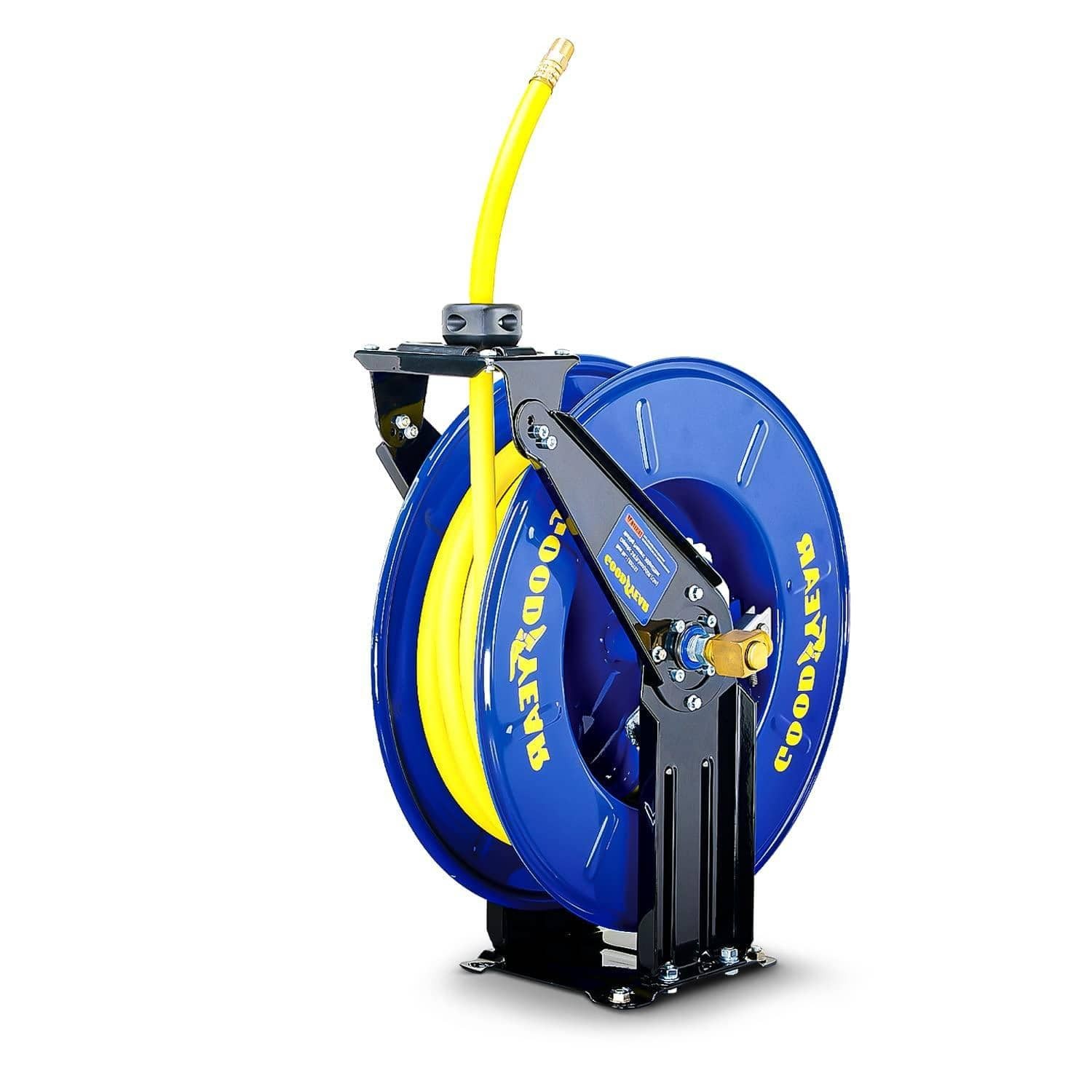 Goodyear Industrial Retractable Air Hose Reel - 1/2" x 50' F