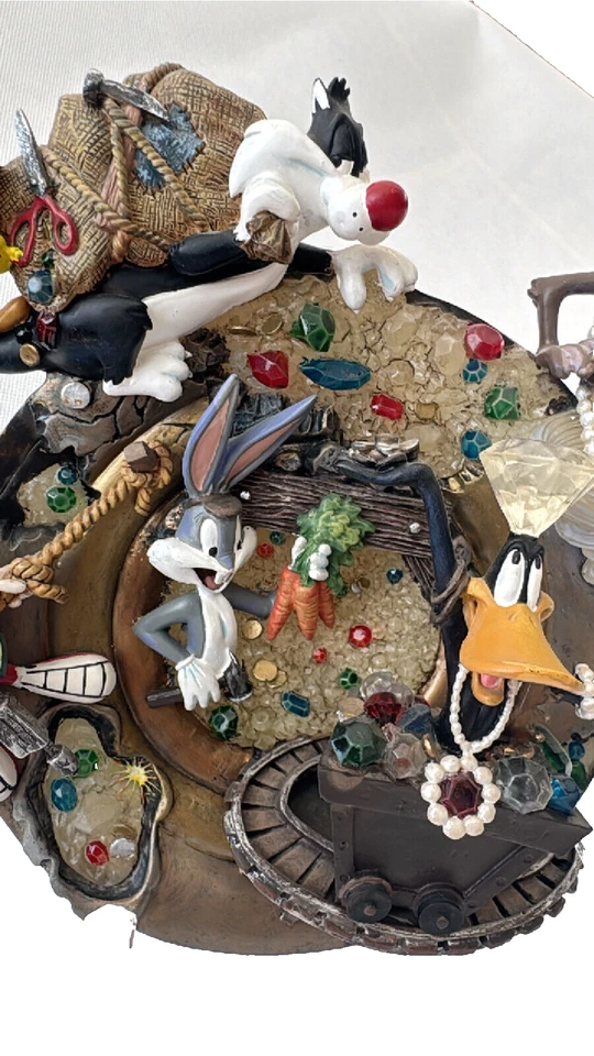 RARE COLLECTION - WARNER BROS 1998 ASSIETTE TRESORS LOONEY TUNES - Photo 4/4