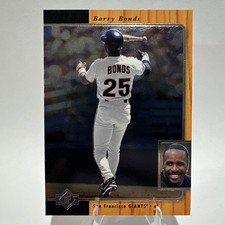 1996 Upper Deck SP Barry Bonds #166 San Francisco Giants BASEBALL
