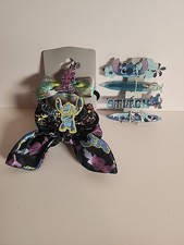 Disney Parks Stitch Scrump Aloha Hair Accessory Set of 7