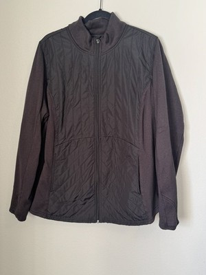 Women s Tech Gear Puffer Coat With Sweater Arms Size 2x