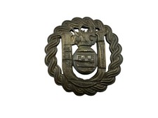 WW2 WWII Croatia Croatian Army Military Ustasha Visor / Cap Badge Insignia